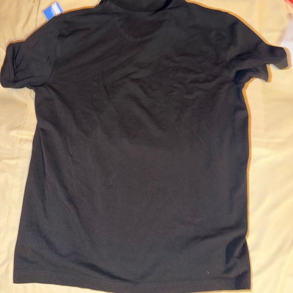 Brooks Brothers Mens XL Black Pique Short Sleeve Polo Shirt Golden Fleece - Picture 5 of 5